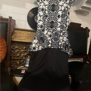 Iris vintage inspired body-con lace back dress